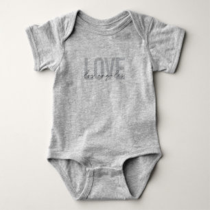 Modernes, einfaches, urbanes Design der Liebe Los Baby Strampler