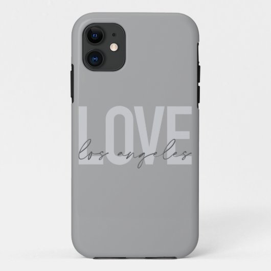 Modernes, einfaches, urbanes Design der Liebe Los Case-Mate iPhone Hülle (Rückseite)