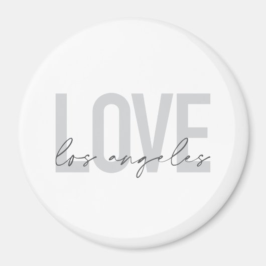 Modernes, einfaches, urbanes Design der Liebe Los Magnet (Vorne)