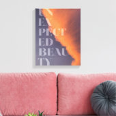 Modernes, einfaches, urbanes Design unerwartet Sch Leinwanddruck (Insitu (Wohnzimmer))