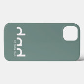 Modernes, einfaches Vater-Design mit Kindernamen Case-Mate iPhone Hülle (Rückseite (Horizontal))
