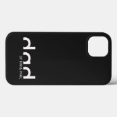 Modernes, einfaches Vater-Design mit Kindernamen Case-Mate iPhone Hülle (Rückseite (Horizontal))