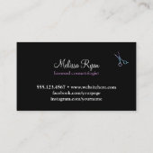 modernes einfaches visitenkarte (Rückseite)