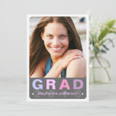 Modernes Einladung (Stehend Vorderseite)