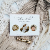 Modernes, einzigartiges Foto dieser Kinder Save The Date