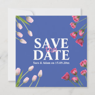 Modernes, einzigartiges Minimalistisches Save the  Date