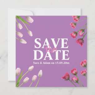 Modernes, einzigartiges Minimalistisches Save the  Save The Date