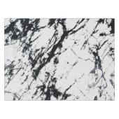 Modernes, einzigartiges Muster aus weißem, schwarz Tischdecke (Vorderseite (Horizontal))