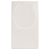 Modernes Elegant - Danke Hochzeit Kleine Geschenktüte (Rückseite)