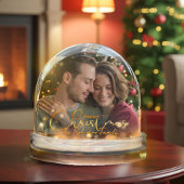 Modernes Elegantes 2-Foto-Hotel mit individueller  Schneekugeln