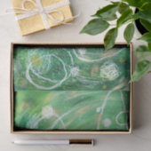 Modernes, elegantes Abstraktes Musterpapier Seidenpapier (Geschenk)