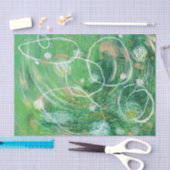 Modernes, elegantes Abstraktes Musterpapier Seidenpapier (Handwerk)