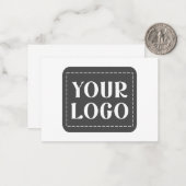 Modernes, elegantes, anspruchsvolles und anpassbar mitteilungskarte (Vorderseite/Rückseite Beispiel)