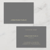 Modernes elegantes, Berufliches Design Visitenkarte (Vorne/Hinten)