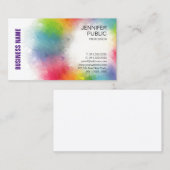 Modernes, elegantes Berufliches Template Visitenkarte (Vorne/Hinten)