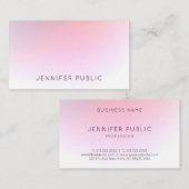 Modernes, elegantes Berufliches Template Visitenkarte (Vorne/Hinten)