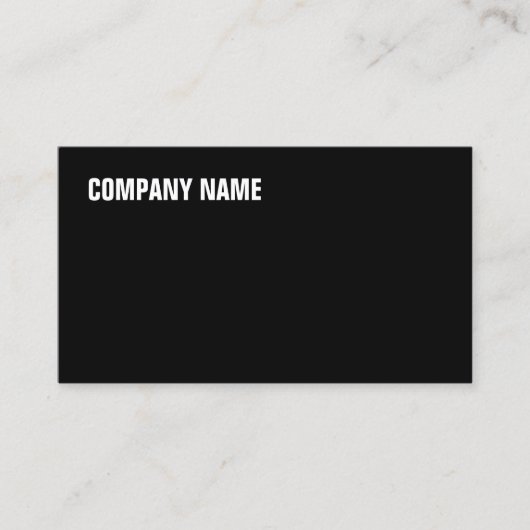Modernes, elegantes Berufliches Unternehmen Visitenkarte (Vorderseite)