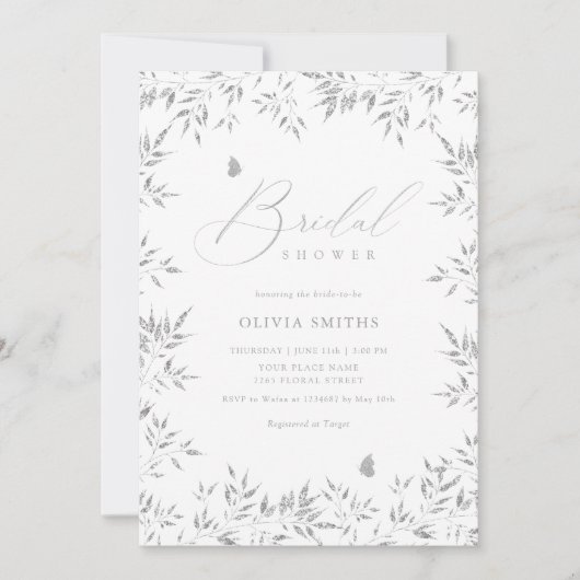 Modernes Elegantes Boho Bohemisches Brautparty Einladung (Vorderseite)