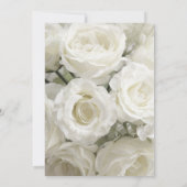 Modernes elegantes Brautparty der Rose Einladung (Rückseite)