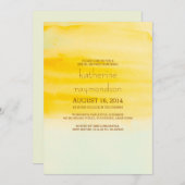 modernes, elegantes Brautparty Einladung (Vorne/Hinten)