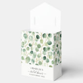 Modernes elegantes Brautparty im Grünen Geschenkschachtel (Geöffnet)