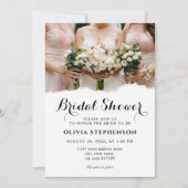 Modernes elegantes Bridesmaids-Brautparty Einladung (Vorderseite)