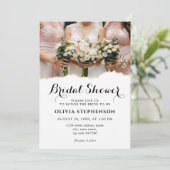 Modernes elegantes Bridesmaids-Brautparty Einladung (Stehend Vorderseite)