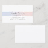 Modernes elegantes Design Beruflich Einfach Schlic Visitenkarte (Vorne/Hinten)