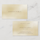 Modernes, elegantes Design Beruflich-modisches Top Visitenkarte (Vorne/Hinten)