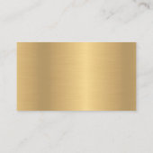 Modernes Elegantes Design für Ihren eigenen Text G Visitenkarte (Rückseite)