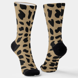 Modernes Elegantes Design Leopard Muster Leopard Socken