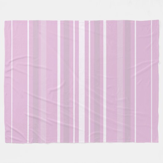 Modernes elegantes Design Rosa Farbe Harmonie Fleecedecke (Vorderseite (Horizontal))