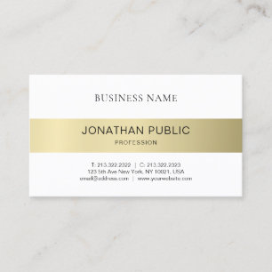 Modernes elegantes Design Trendy Minimalistisch Sc Visitenkarte