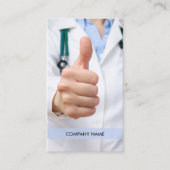 Modernes elegantes Doctor Foto Healthcare Visitenkarte (Vorderseite)