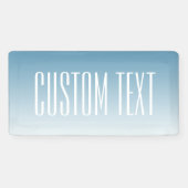 Modernes, elegantes Editierbares Text & Ombre Farb Banner (Horizontal)