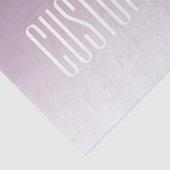 Modernes, elegantes Editierbares Text & Ombre Farb Seidenpapier (Ausschnitt)