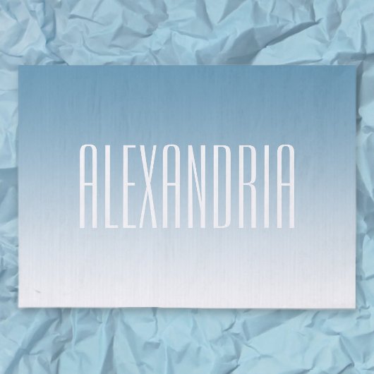 Modernes, elegantes Editierbares Text & Ombre Farb Seidenpapier