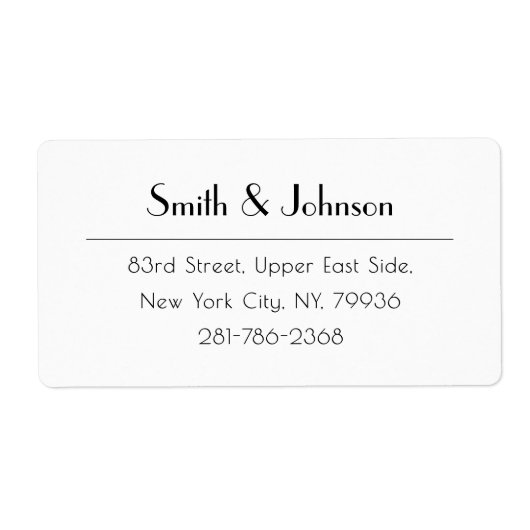 Modernes, elegantes, einfaches Berufliches Office- (Vorne)