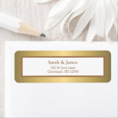 Modernes elegantes, einfaches Gold-Farbdesign (Insitu)