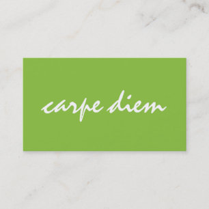 Modernes elegantes einfaches motivierend visitenkarte