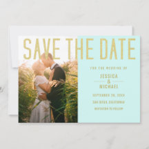 Modernes, elegantes, einfaches türkisfarbenes Foto