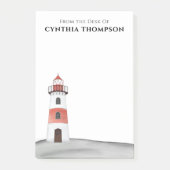 Modernes Elegantes Einfaches Wasserfarben Leuchttu Post-it Klebezettel (Vorderseite)