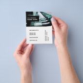 Modernes, elegantes Fitnessstudio  mit Cover-Blue- Flyer (Gruppe)