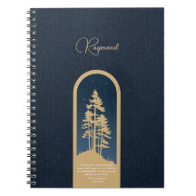 Modernes, elegantes Forest Gold Deep Blue Script Z