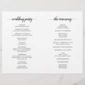 Modernes, elegantes Foto-Budget-Programm (Rückseite)