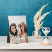 Modernes Elegantes Foto der Besties für die besten Fotoplatte (Seite)