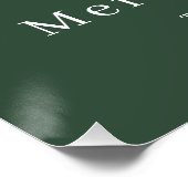 Modernes, elegantes Foto Poster (Ecke)