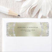 Modernes, elegantes Funkelnd Diamond Chic Gold (Insitu)