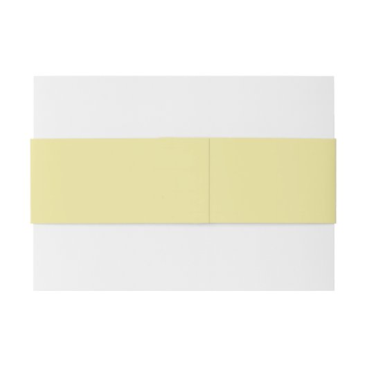 Modernes Elegantes Gelb Einladungsbanderole (Rückseitenbeispiel)