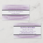 Modernes elegantes Gold Foil Metal Beruflich Busin Visitenkarte (Vorne/Hinten)